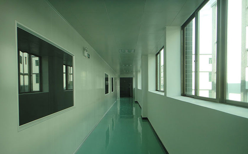 嘉興嘉善化妝品廠潔凈車間裝修工程