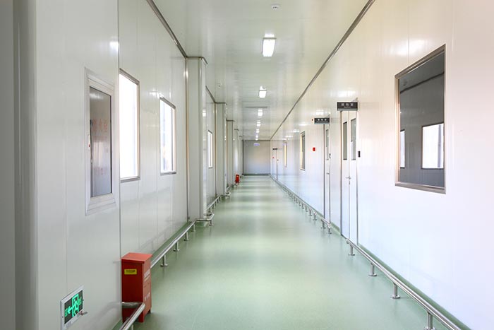 上海南匯化妝品廠房裝修工程