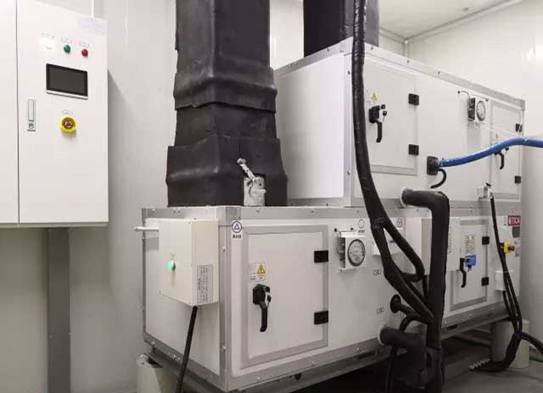 松江食品廠裝修潔凈空調系統