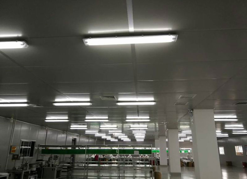 上海浦東食品廠潔凈車間凈化空調工程