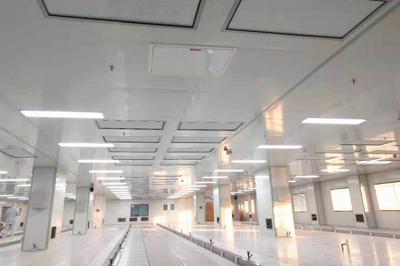 上海潔凈車間裝修工程-臨港高新產(chǎn)業(yè)區(qū)千級精密電子廠房裝修案例
