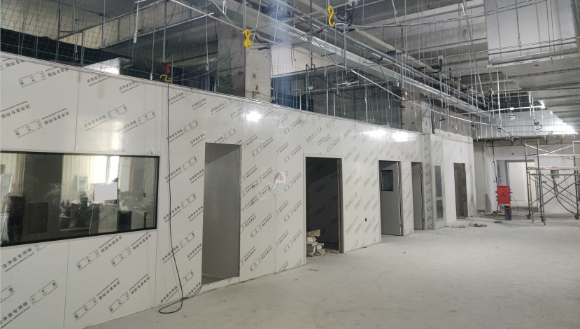 蘇州某醫療器械潔凈廠房裝修工程案例