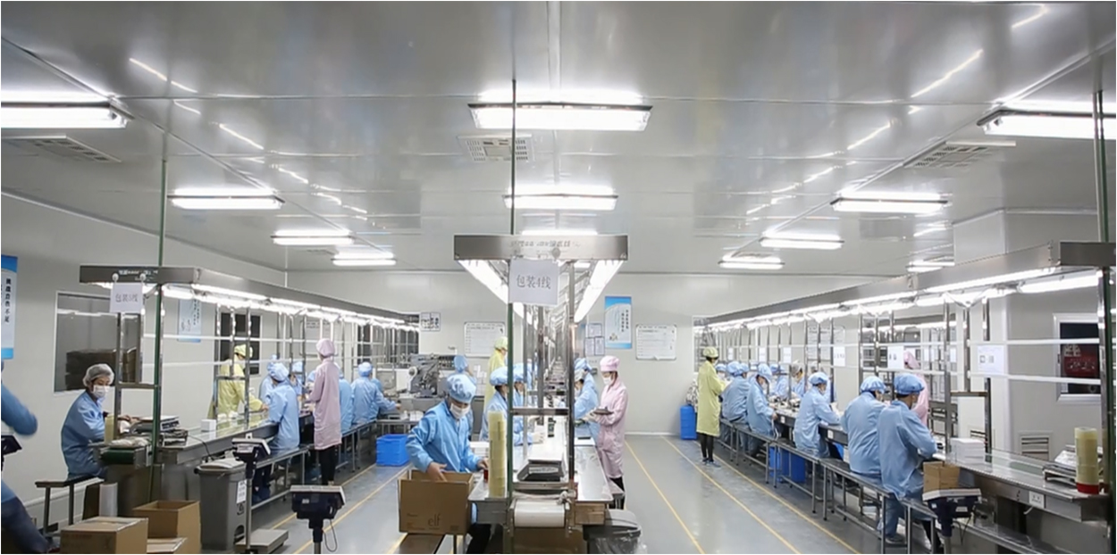 精密電子潔凈車間圖片