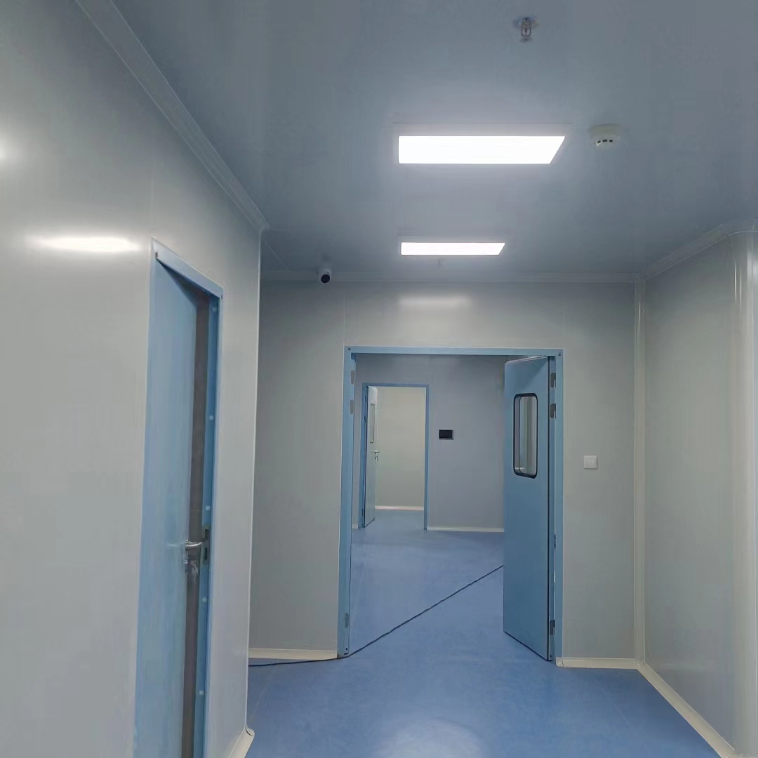 鋪設PVC地板的潔凈室