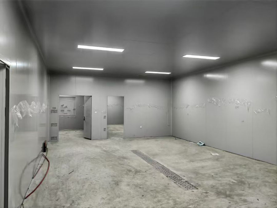 醫(yī)療器械潔凈車間裝修施工圖片